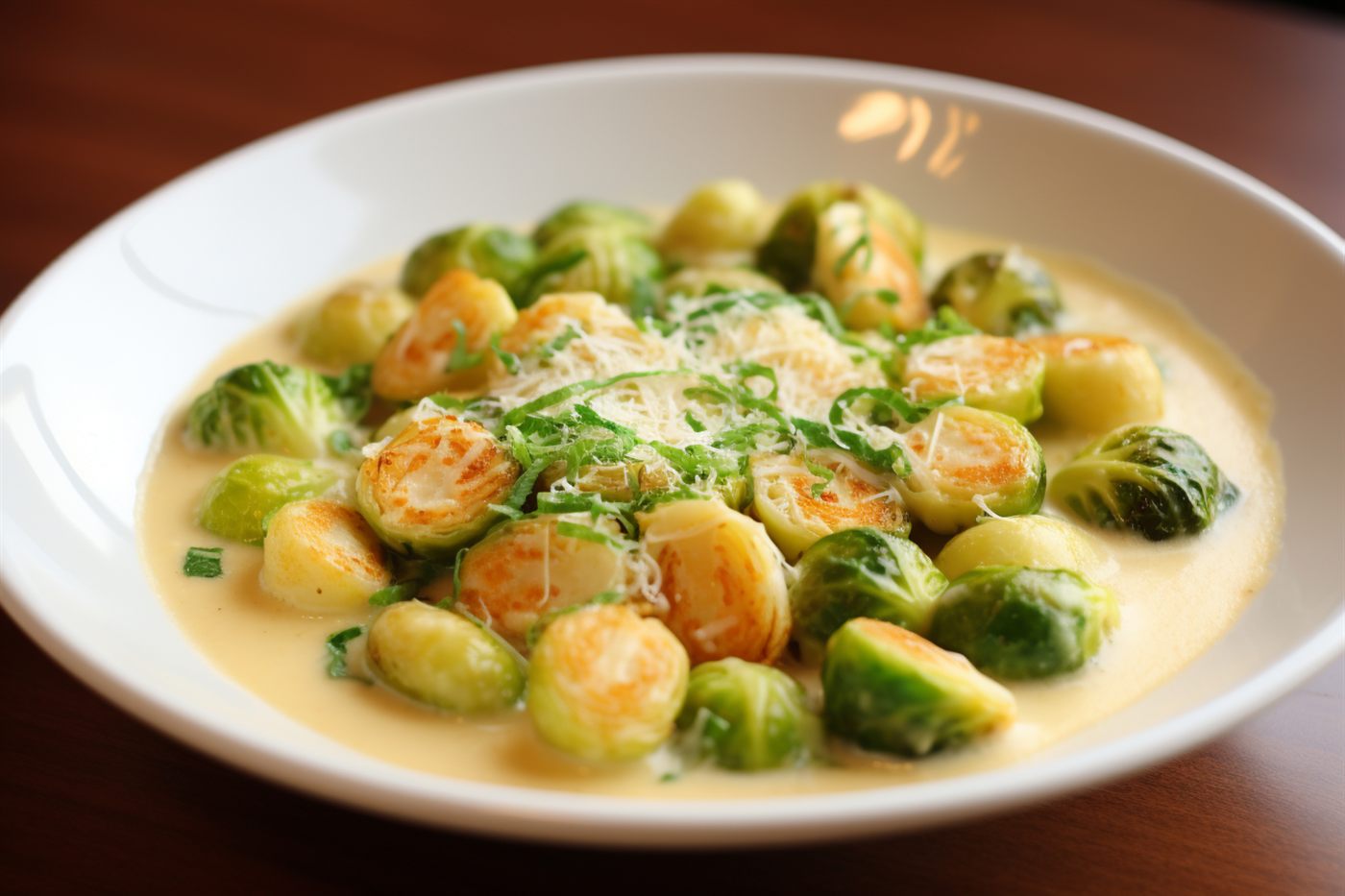 Gnocchi z brukselkami