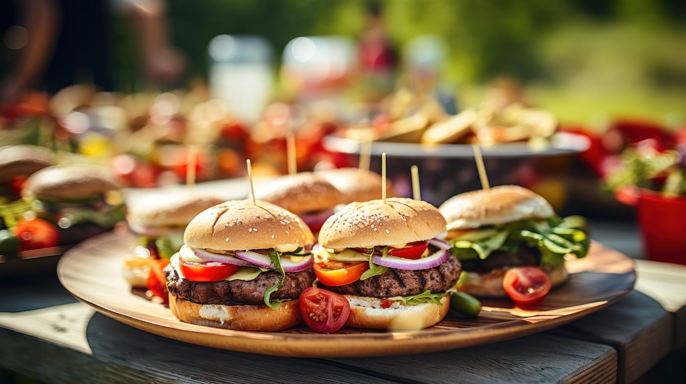 Mini burgery na przyjęcie